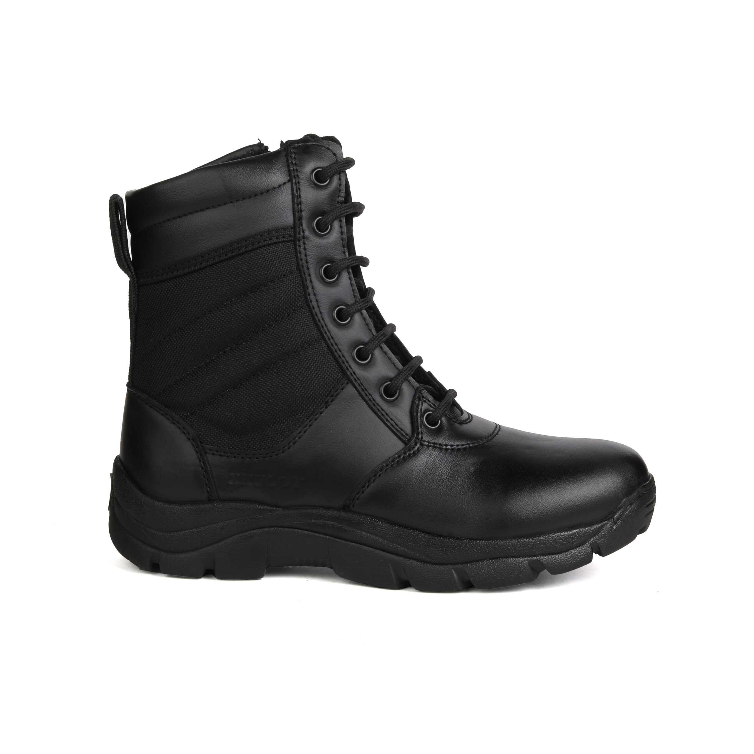 XHUGOY Military Combat Boots FOR MEN IN BLACK COLOUR 021 - Image 3