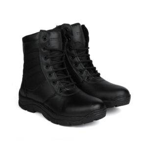 XHUGOY Military Combat Boots FOR MEN IN BLACK COLOUR 2002